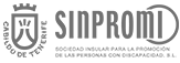 Logo del Cabildo y logo de SINPROMI