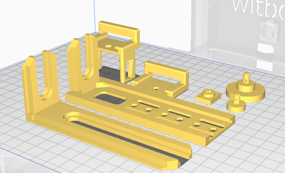 Captura 3D de las piezas del soporte para Tobii Eyetracker 5