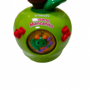 Manzana de juguete de color verde